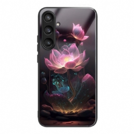 Hoesje Samsung Galaxy S25 5g Lotuspatroon Van Gehard Glas Bescherming Hoesje