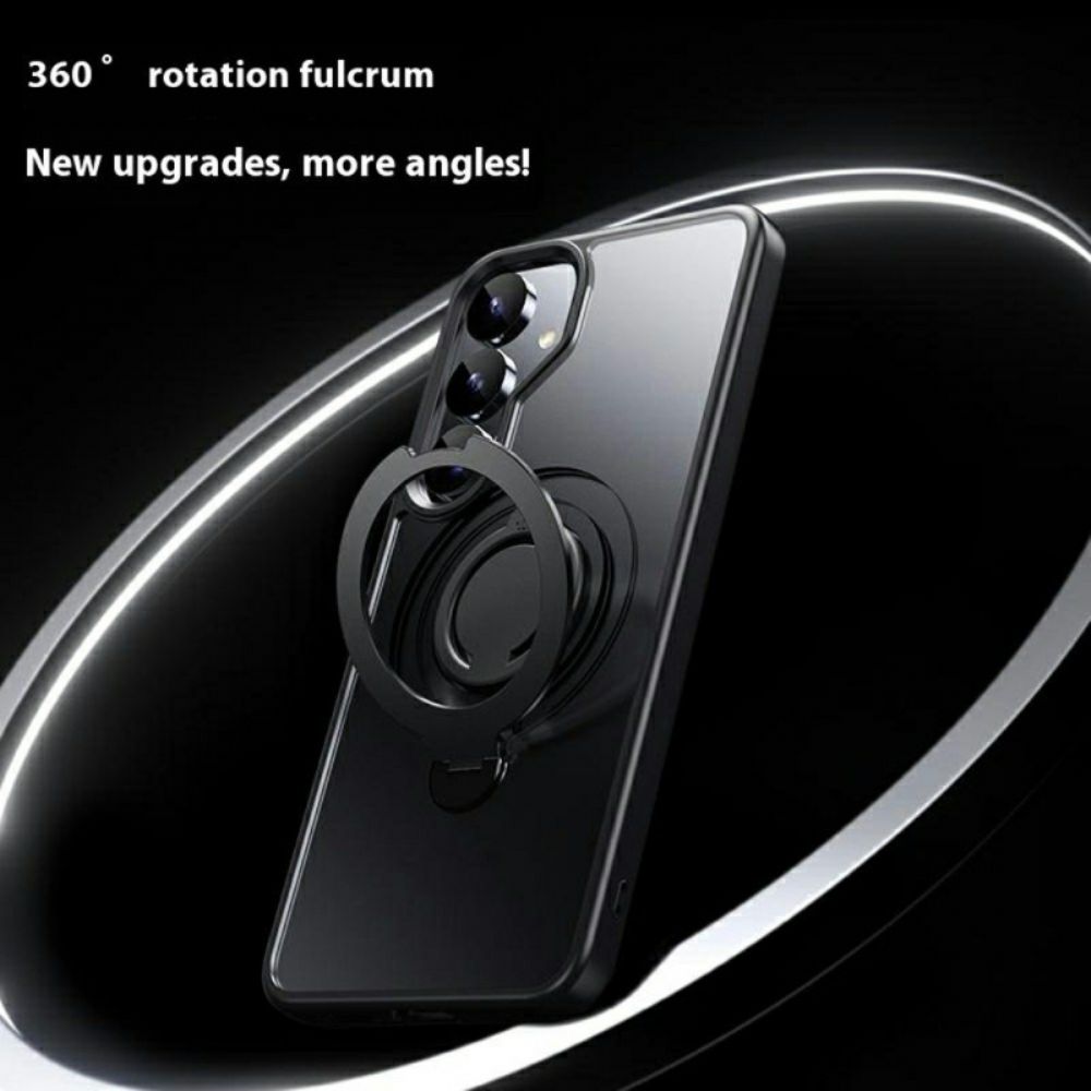 Hoesje Samsung Galaxy S25 5g Magsafe-compatibel Met Draaibare Standaard