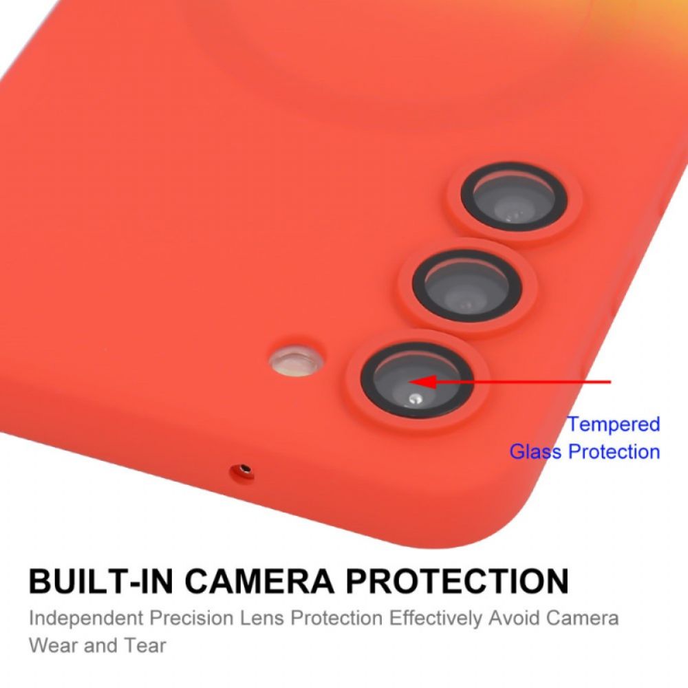 Hoesje Samsung Galaxy S25 5g Magsafe Compatibel Ontwerp Met Kleurverloop