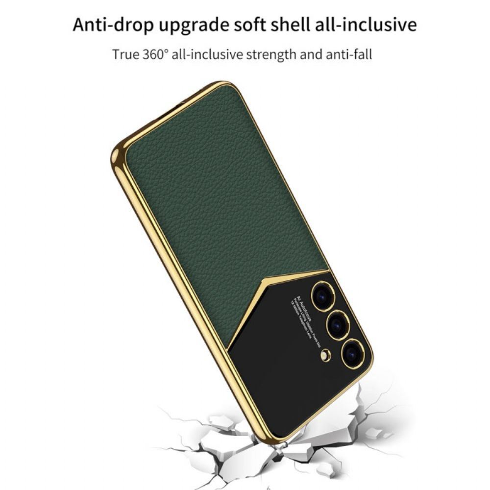 Hoesje Samsung Galaxy S25 5g Rand In Metallic Stijl