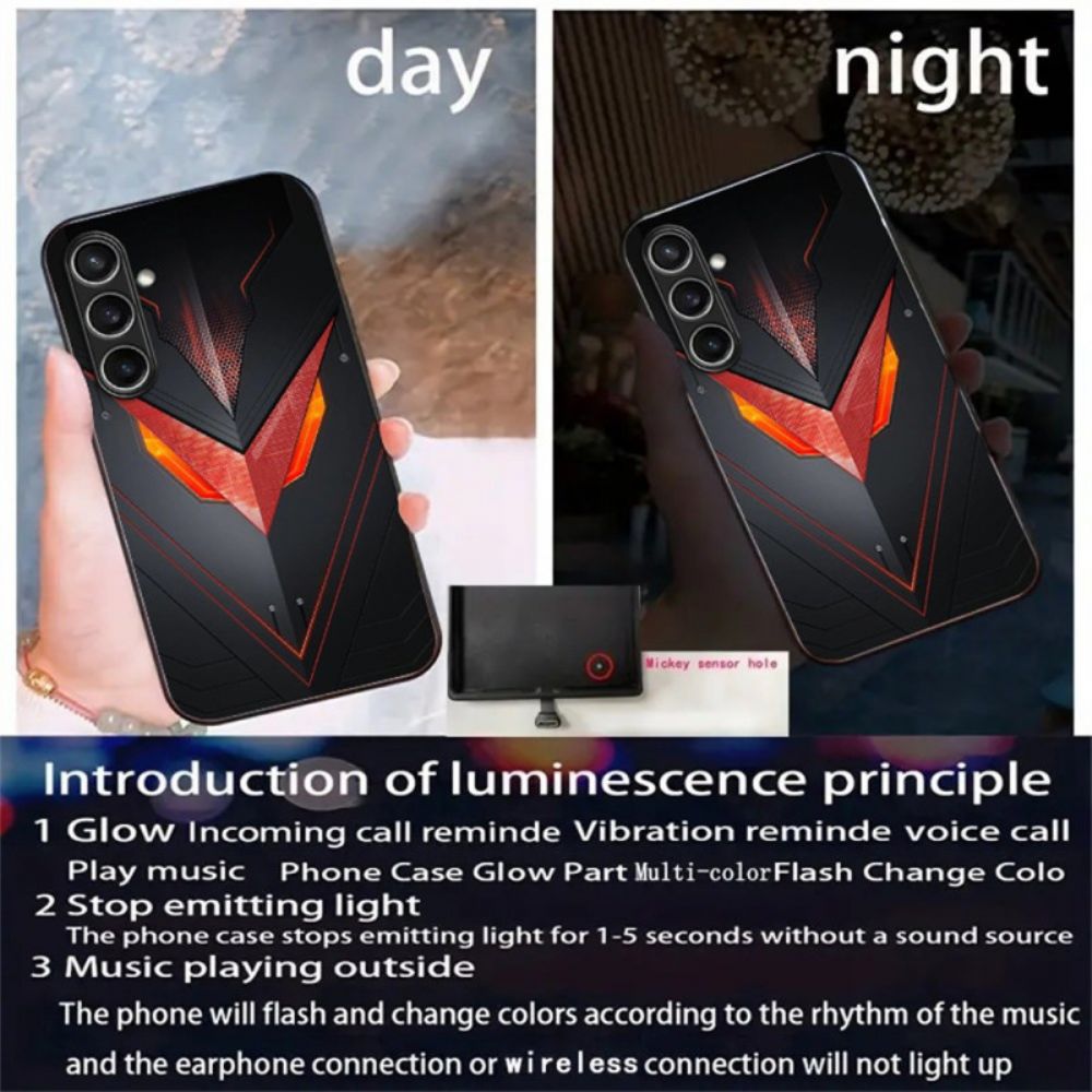 Hoesje Samsung Galaxy S25 5g Rhythmic Lighting-serie