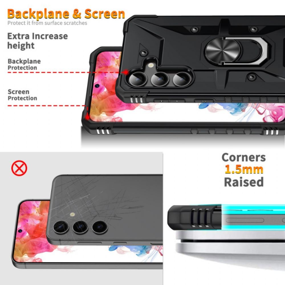 Hoesje Voor Samsung Galaxy S25 5g Draaibare Ring