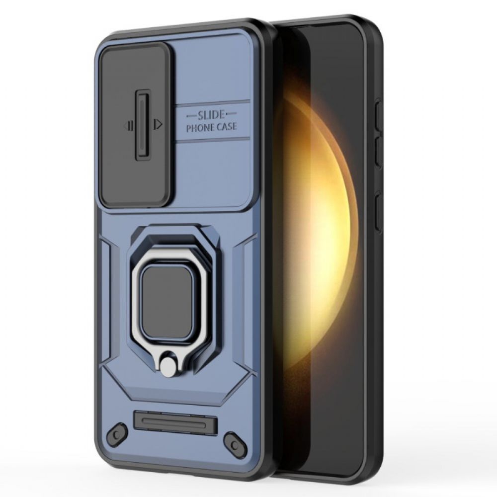 Hoesje Voor Samsung Galaxy S25 5g Duurzame Ringcase Met Camerabeschermer