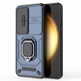 Hoesje Voor Samsung Galaxy S25 5g Duurzame Ringcase Met Camerabeschermer