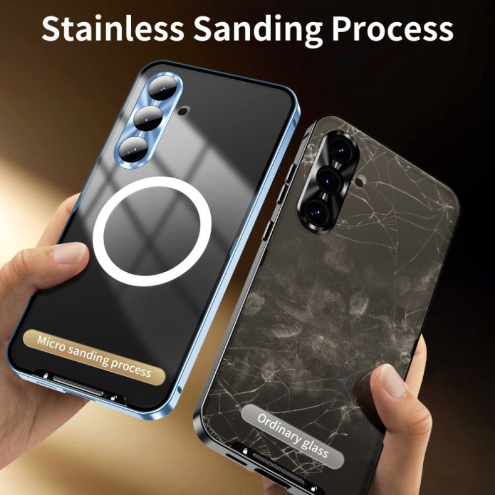 Hoesje Voor Samsung Galaxy S25 5g Magsafe-compatibel Matte Achterkant