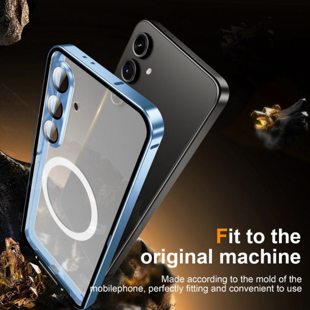 Hoesje Voor Samsung Galaxy S25 5g Magsafe-compatibel Matte Achterkant