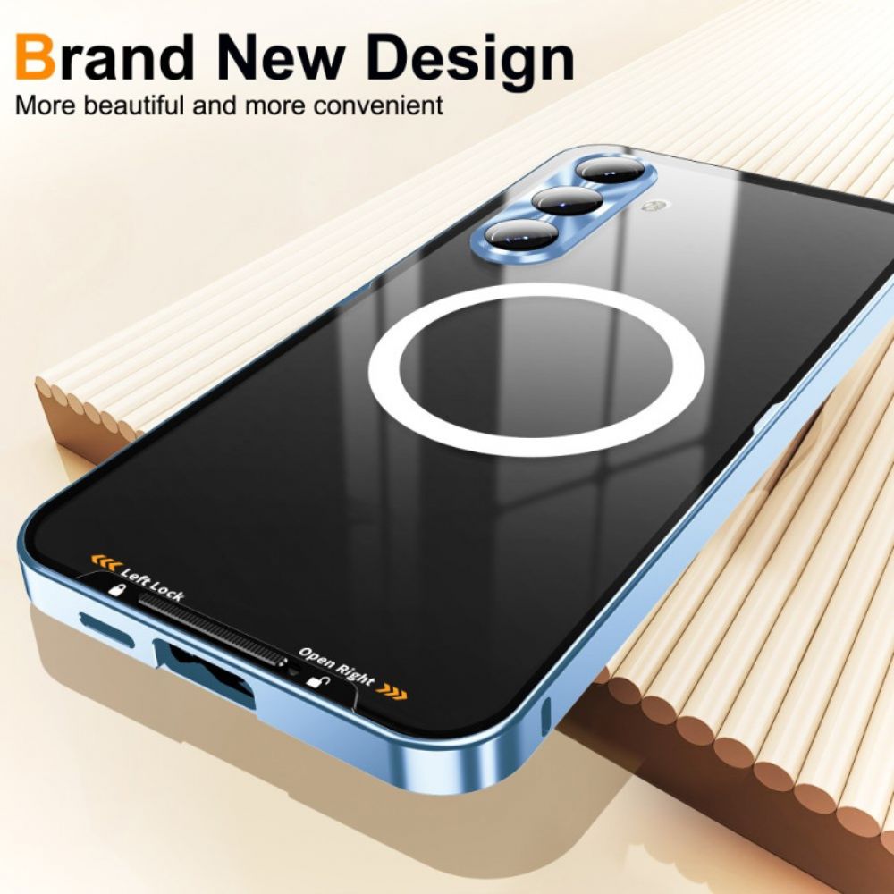 Hoesje Voor Samsung Galaxy S25 5g Magsafe-compatibel Matte Achterkant