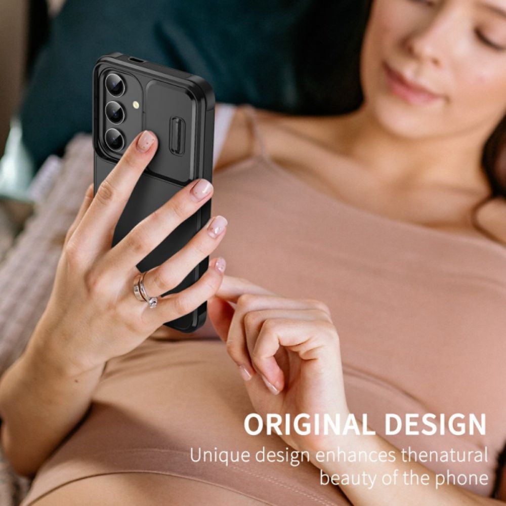 Hoesje Voor Samsung Galaxy S25 5g Robuust Met Camerabeschermer