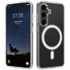 Hoesje Voor Samsung Galaxy S25 5g Transparant Compatibel Met Magsafe