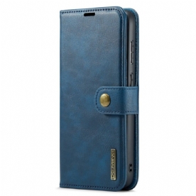 Leren Hoesje Samsung Galaxy S25 5g Afneembare Dg.ming-hoes Bescherming Hoesje