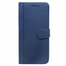 Leren Hoesje Samsung Galaxy S25 5g Vintage Stijl Bescherming Hoesje