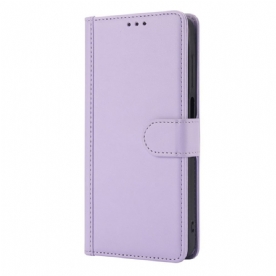 Leren Hoesje Voor Samsung Galaxy S25 5g Draagkoord