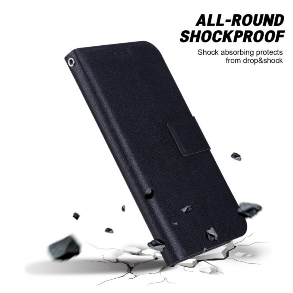 Leren Hoesje Voor Samsung Galaxy S25 5g Koord Van Imitatieleer