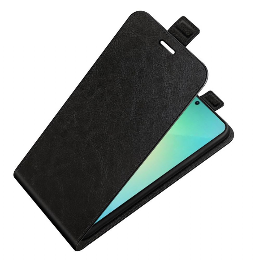 Leren Hoesje Voor Samsung Galaxy S25 5g Verticale Klep