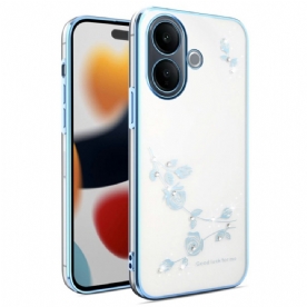 Case Hoesje Vivo V60 Lite Telefoonhoesje Strass-steentjes En Eeuwige Bloemen