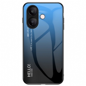 Hoesje Vivo V60 Lite Hello Gehard Glas