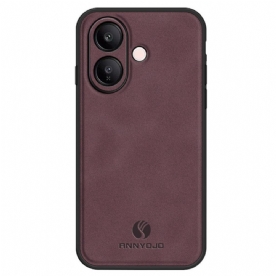 Hoesje Vivo V60 Lite Verstevigd Leereffect