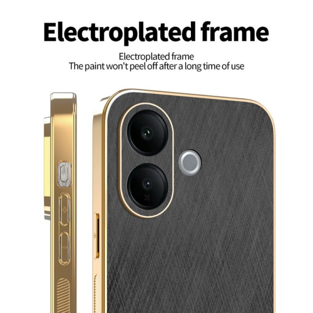 Hoesje Vivo V60 Lite Zijdetextuur