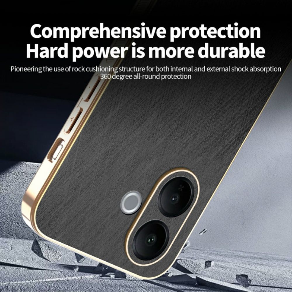 Hoesje Vivo V60 Lite Zijdetextuur