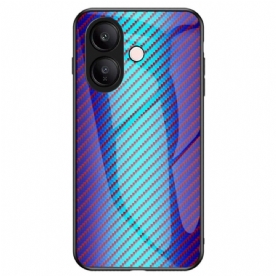Hoesje Voor Vivo V60 Lite Gehard Glas Met Koolstofvezel