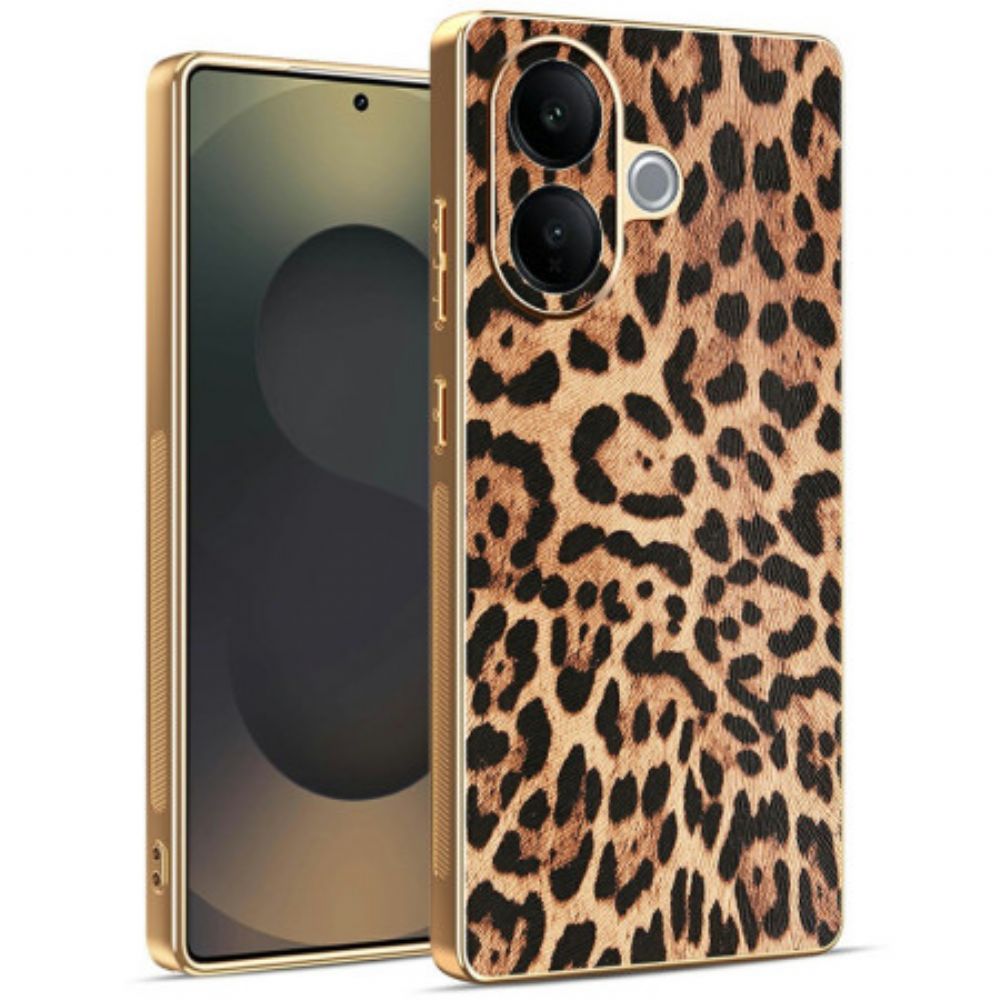 Hoesje Voor Vivo V60 Lite Luipaardprint