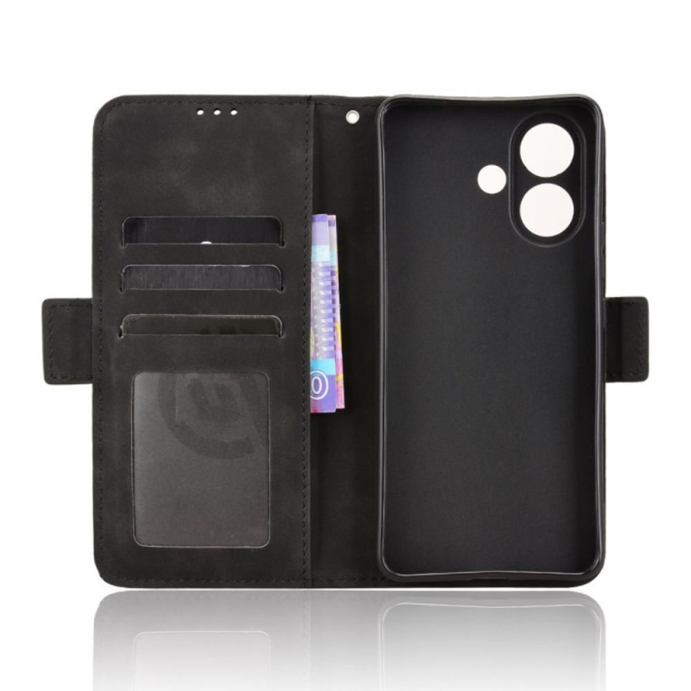 Leren Hoesje Vivo V60 Lite Meerdere Kaartsleuven Bescherming Hoesje