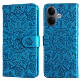 Leren Hoesje Voor Vivo V60 Lite Mandala