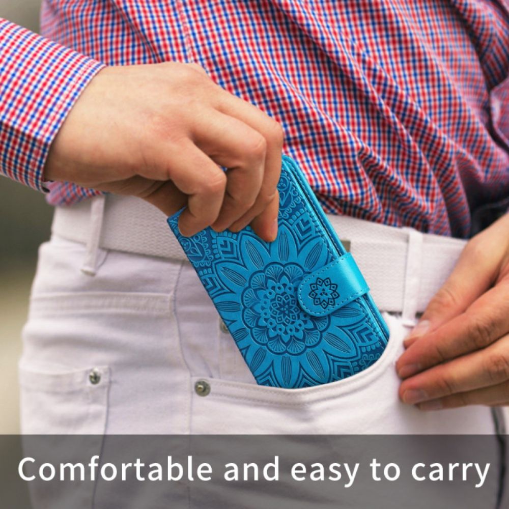 Leren Hoesje Voor Vivo V60 Lite Mandala