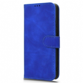 Leren Hoesje Voor Vivo V60 Lite Suède-effect