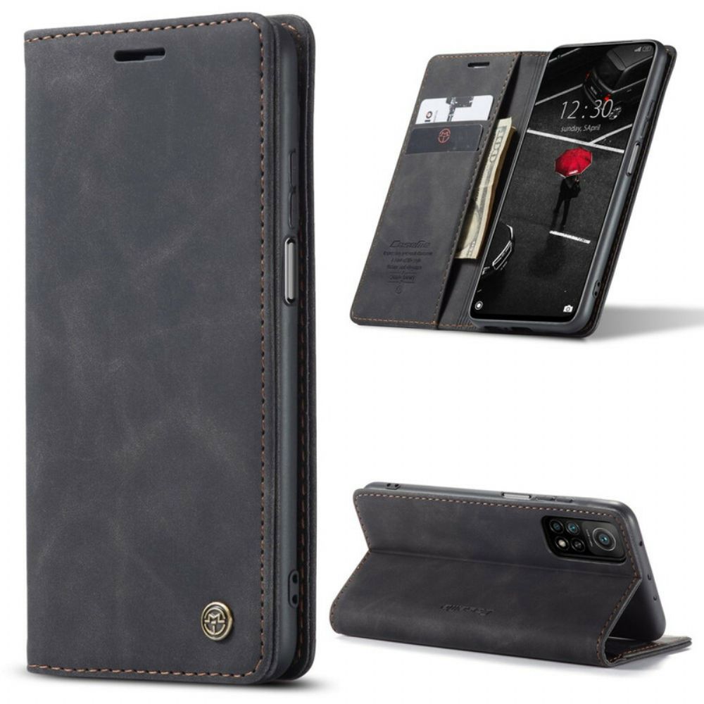 Bescherming Hoesje voor Xiaomi Mi 10T / 10T Pro Folio-hoesje Caseme Kunstleer