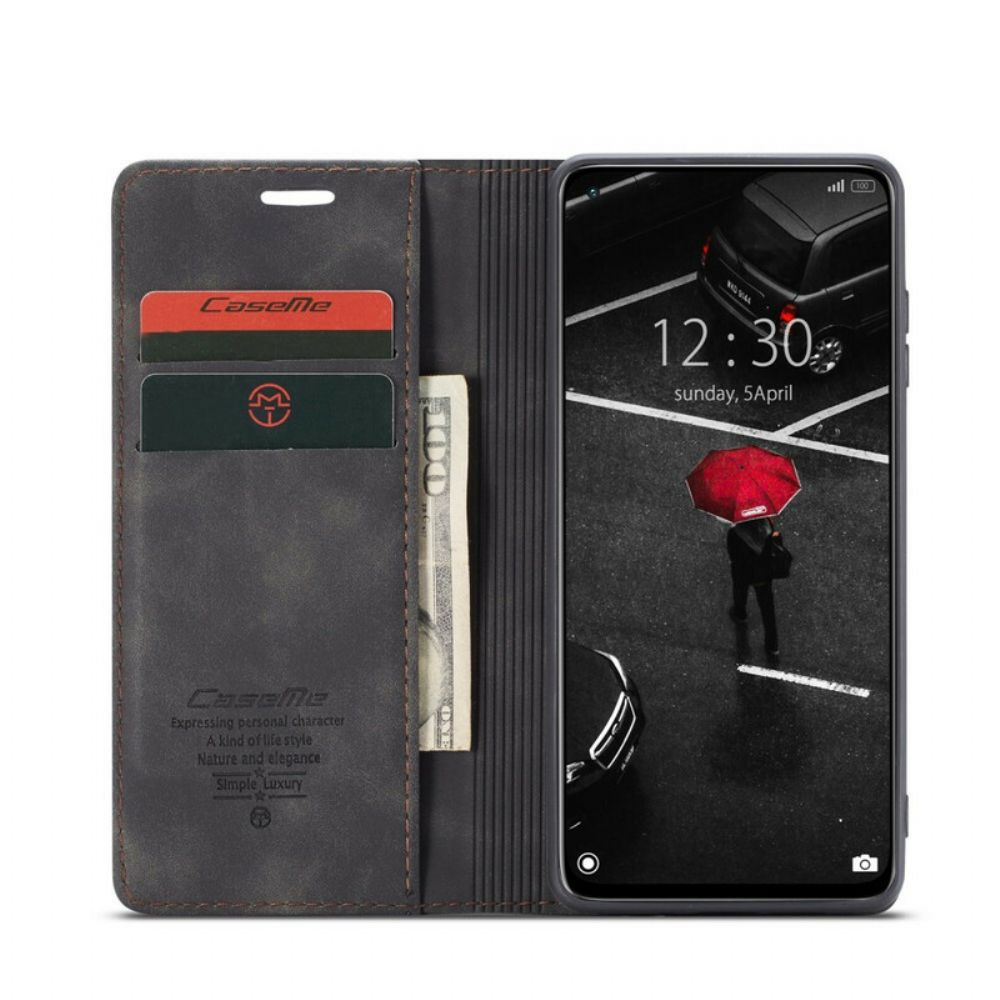 Bescherming Hoesje voor Xiaomi Mi 10T / 10T Pro Folio-hoesje Caseme Kunstleer