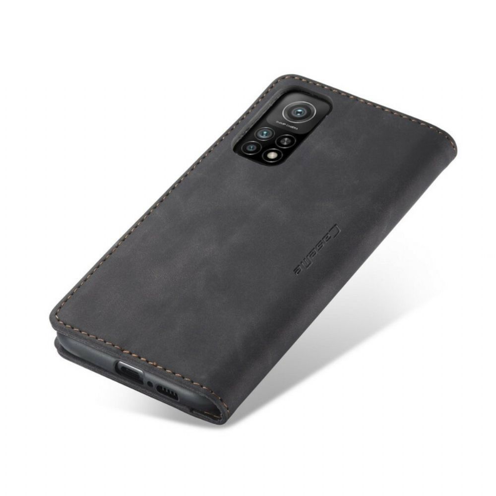 Bescherming Hoesje voor Xiaomi Mi 10T / 10T Pro Folio-hoesje Caseme Kunstleer