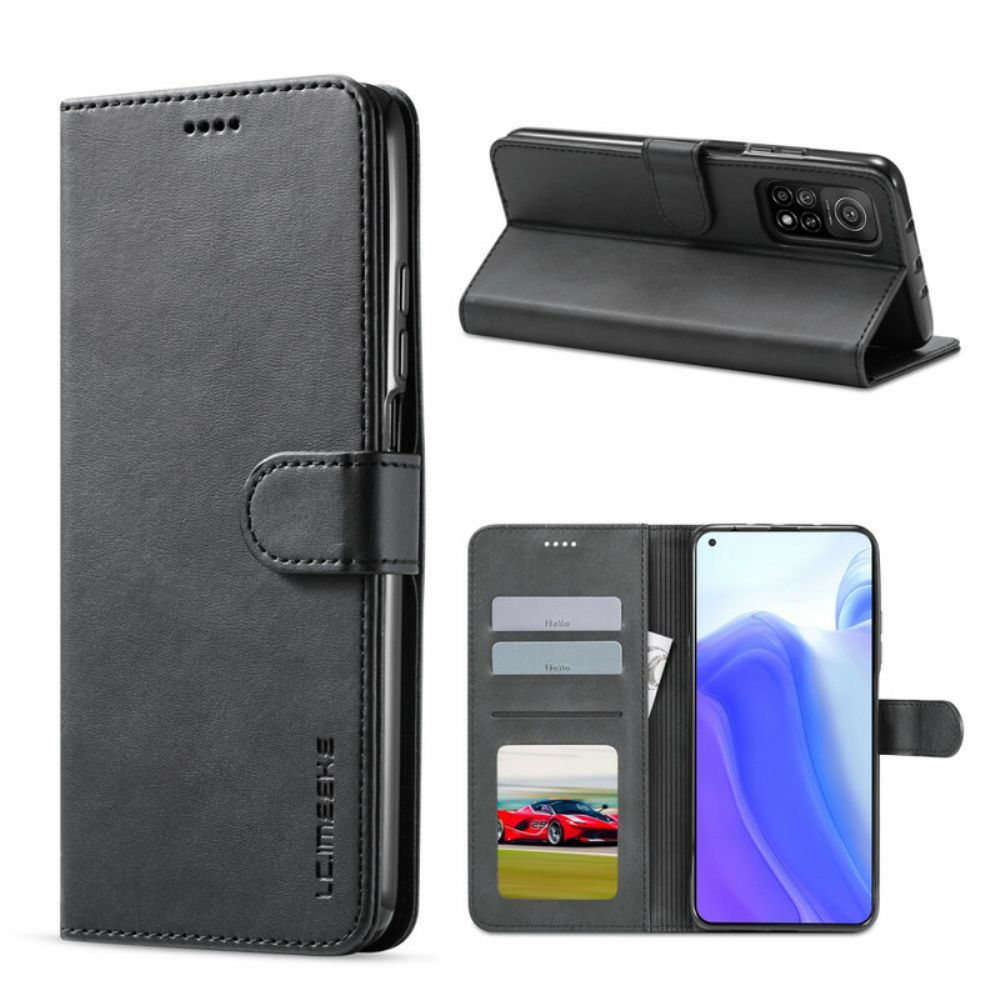 Folio-hoesje voor Xiaomi Mi 10T / 10T Pro Lc.imeeke Ledereffect