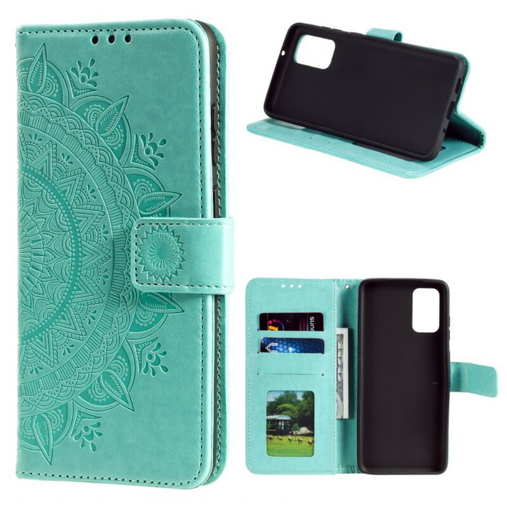 Folio-hoesje voor Xiaomi Mi 10T / 10T Pro Zon Mandala