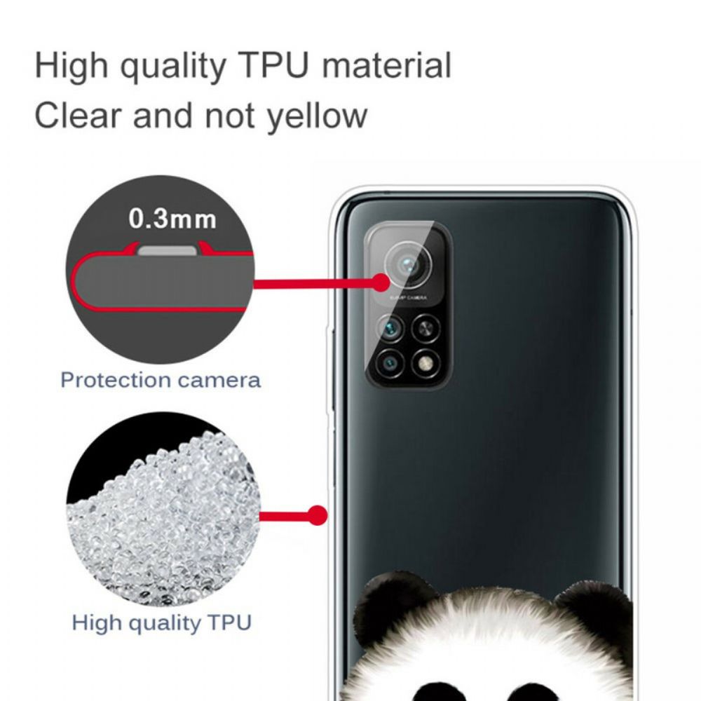 Hoesje voor Xiaomi Mi 10T / 10T Pro Transparante Panda