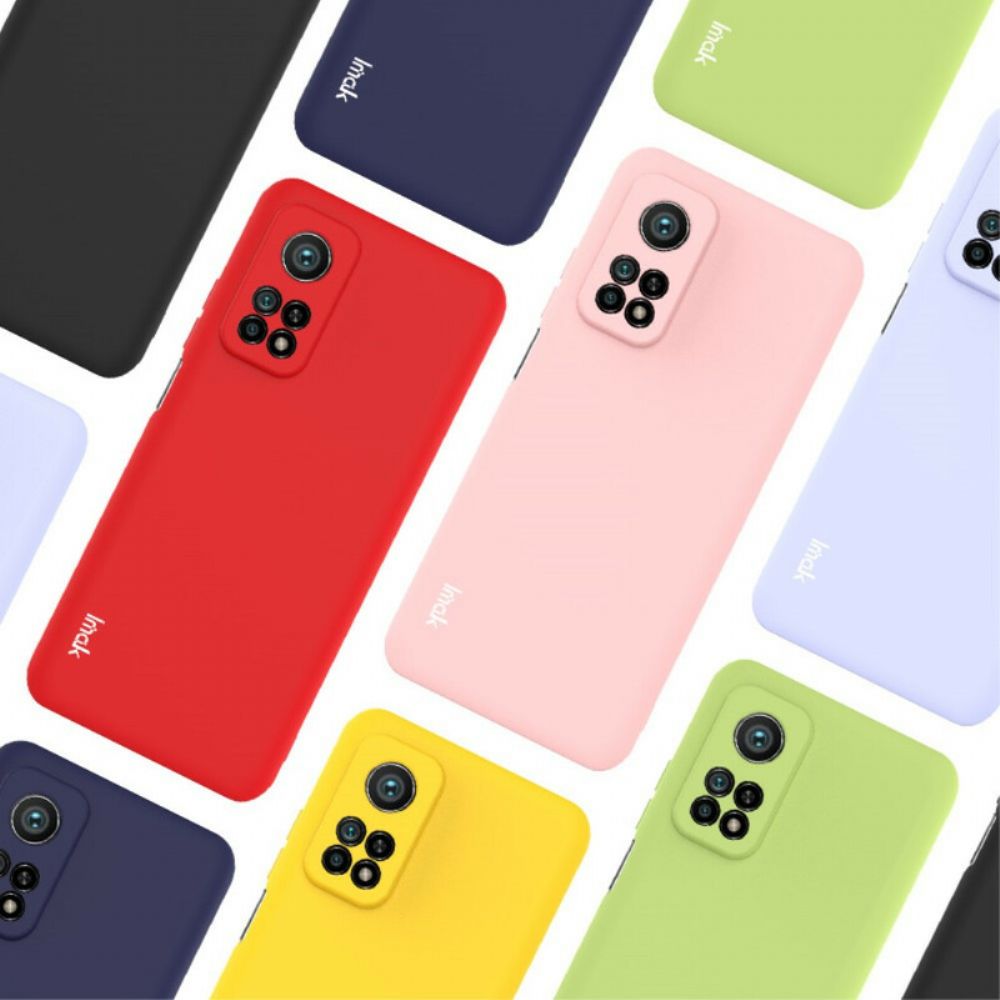 Hoesje voor Xiaomi Mi 10T / 10T Pro Uc-2 Serie Mat Siliconen Imak