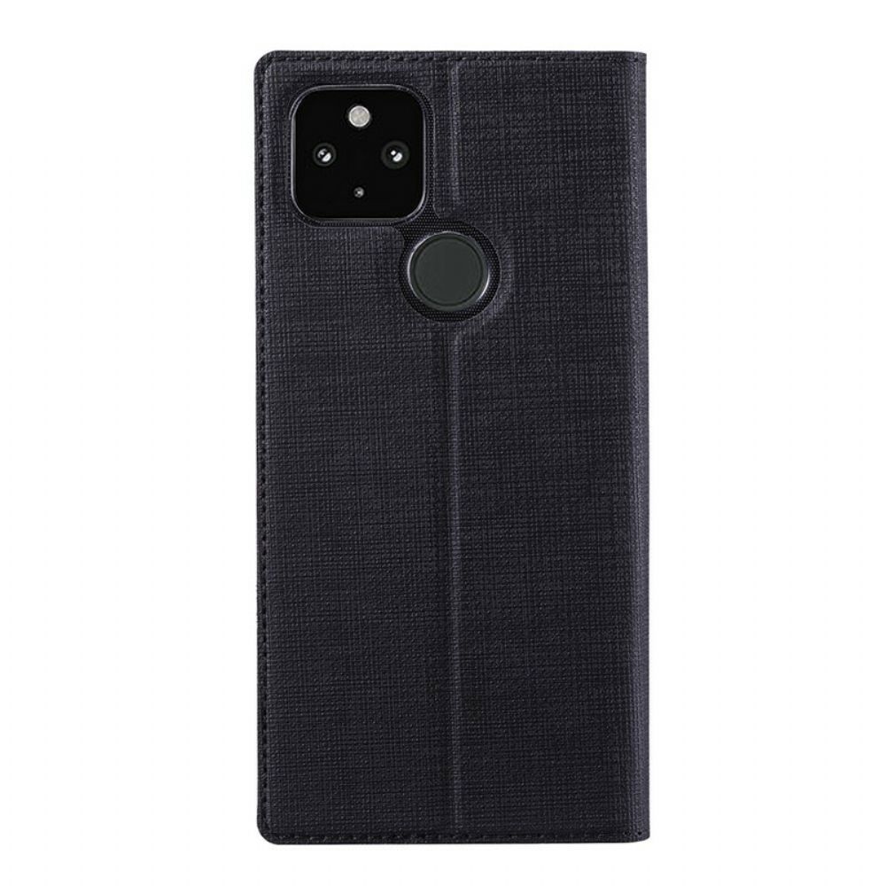 Bescherming Hoesje voor Google Pixel 5A Folio-hoesje Vili Dmx Getextureerd