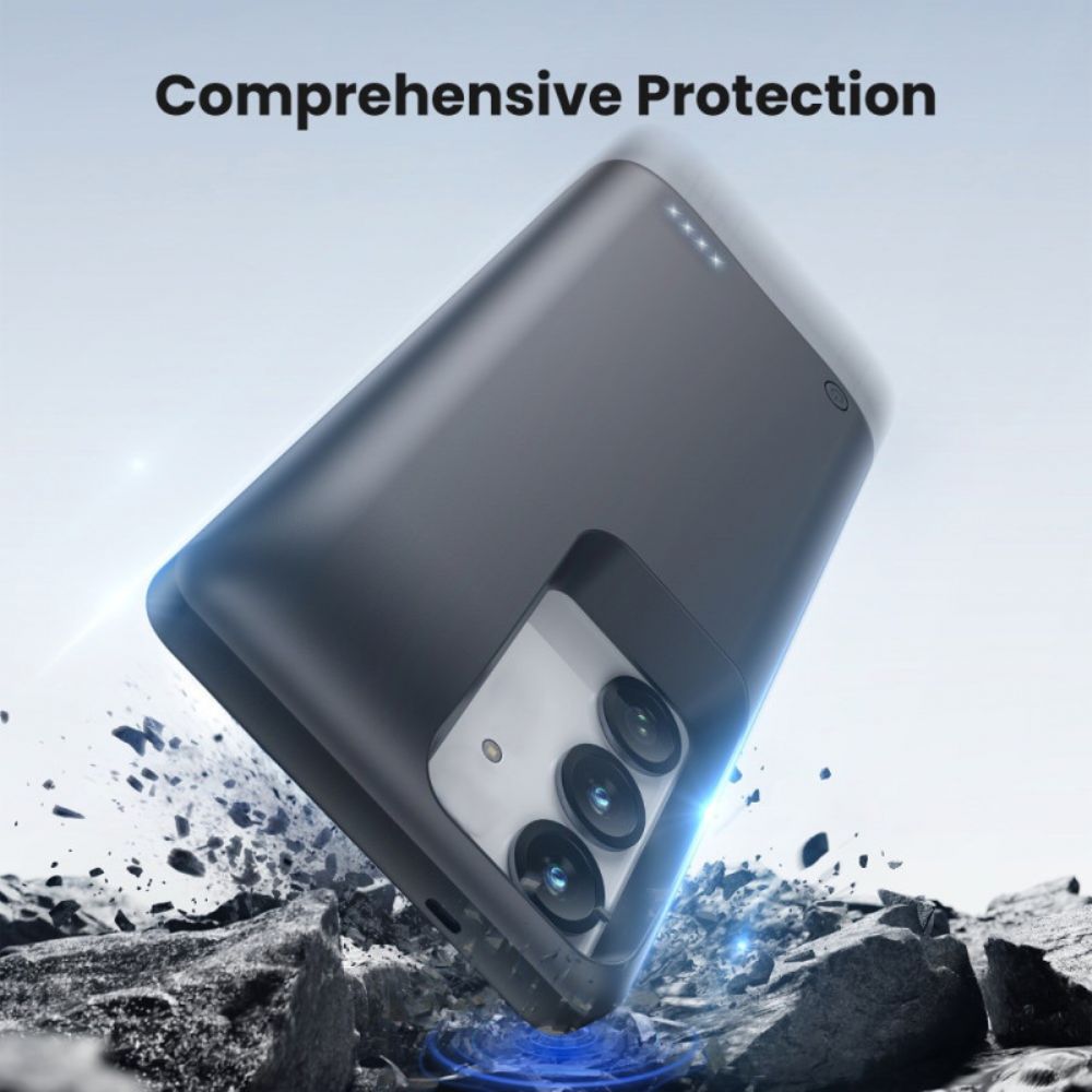 10000mah Batterijhoes Voor Samsung Galaxy S25 Plus / S24 Plus