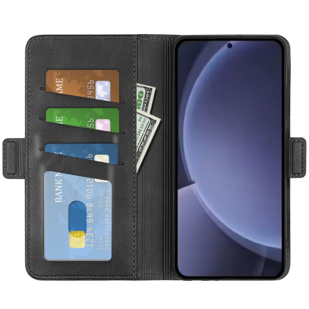 Bescherming Hoesje Samsung Galaxy S25 Plus 5g Dubbele Sluiting