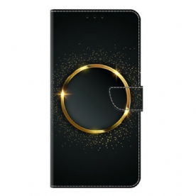 Bescherming Hoesje Samsung Galaxy S25 Plus 5g Gouden Cirkel