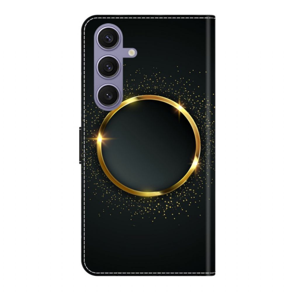 Bescherming Hoesje Samsung Galaxy S25 Plus 5g Gouden Cirkel