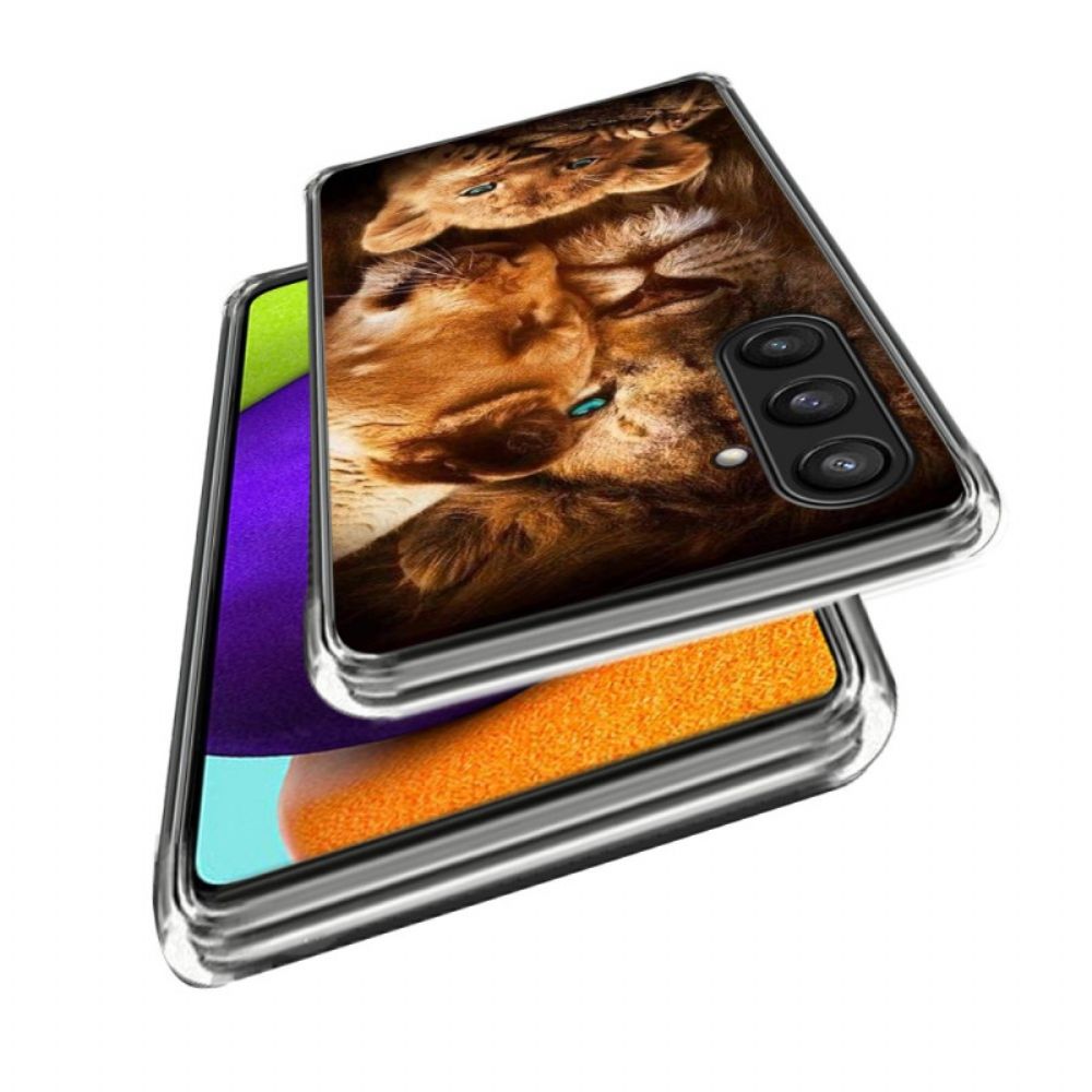 Case Hoesje Samsung Galaxy S25 Plus 5g Telefoonhoesje Leeuwenwelp