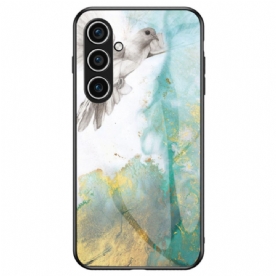 Case Hoesje Samsung Galaxy S25 Plus 5g Telefoonhoesje Marmer Gehard Glas