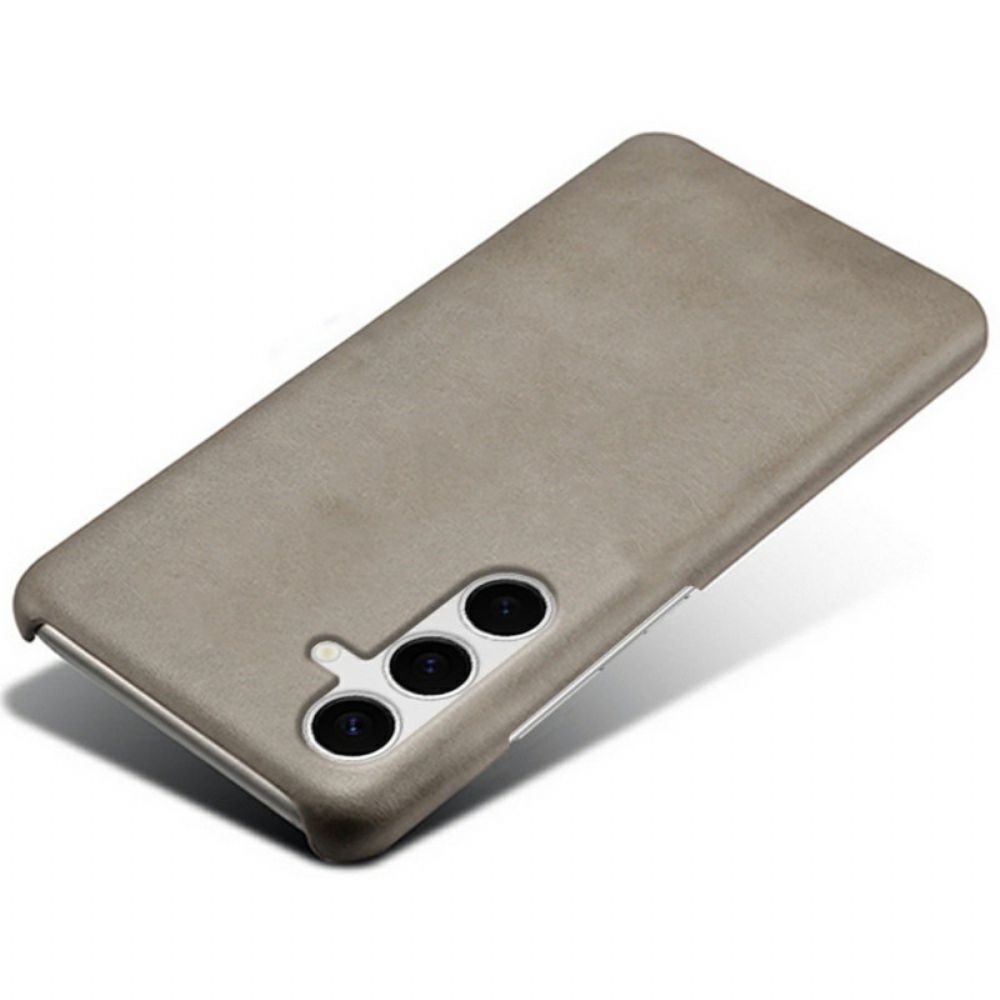 Cover Hoesje Samsung Galaxy S25 Plus 5g Telefoonhoesje Leer-effect