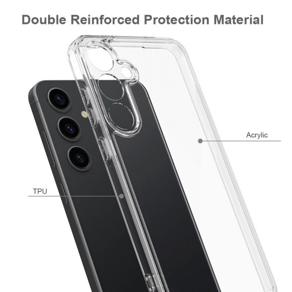 Cover Hoesje Samsung Galaxy S25 Plus 5g Telefoonhoesje Ultrabeschermend Transparant