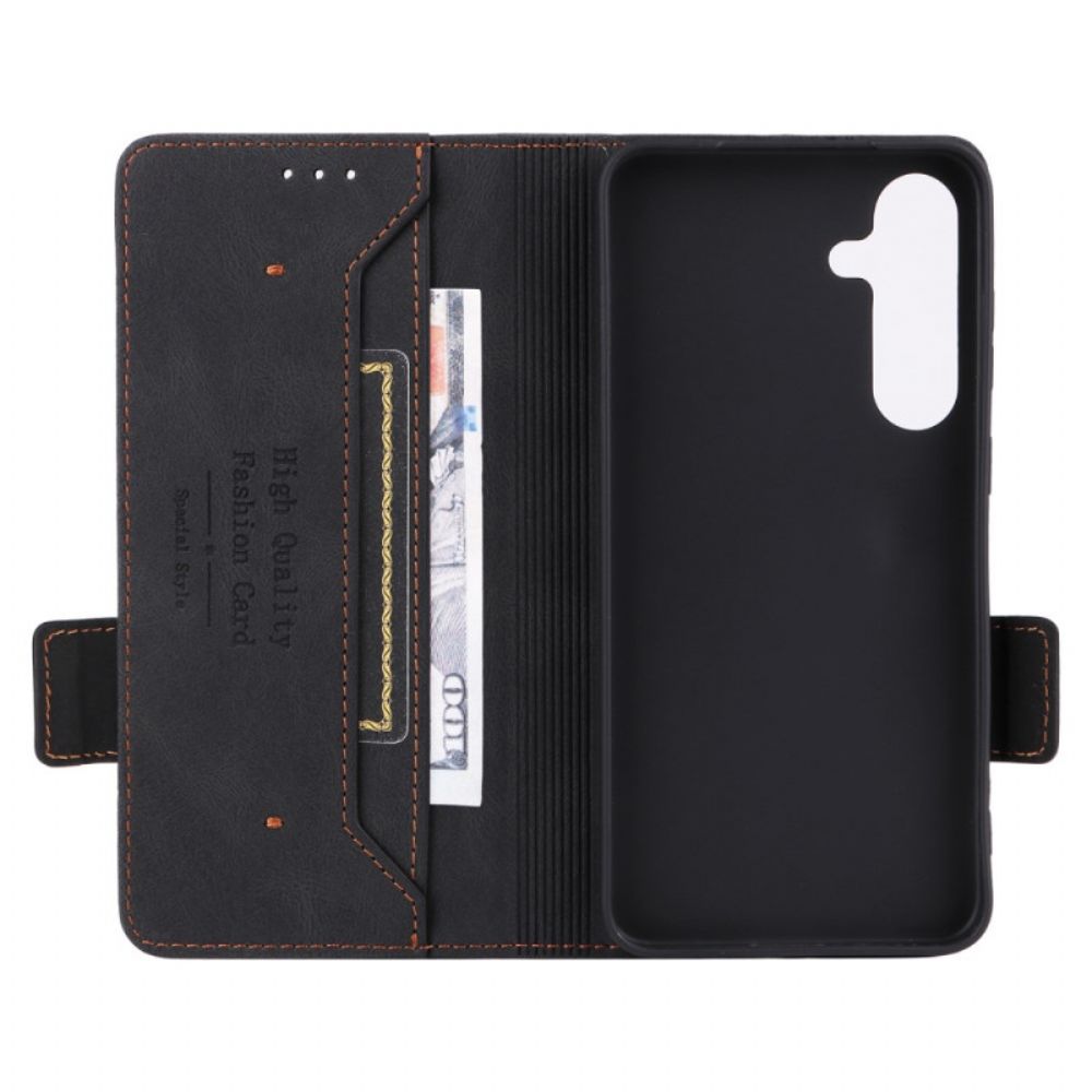 Flip Case Leren Samsung Galaxy S25 Plus 5g Retro
