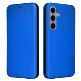 Folio-hoesje Samsung Galaxy S25 Plus 5g Koolstofvezel