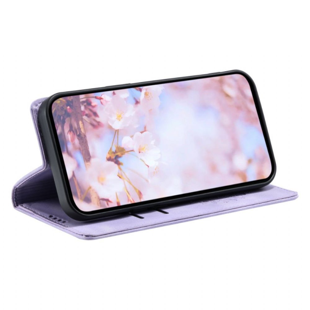 Folio-hoesje Samsung Galaxy S25 Plus 5g Mandala Suède-effect