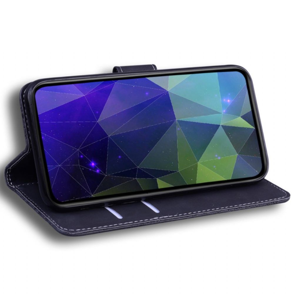 Folio-hoesje Samsung Galaxy S25 Plus 5g Telefoonhoesje Vlinder Suède-effect