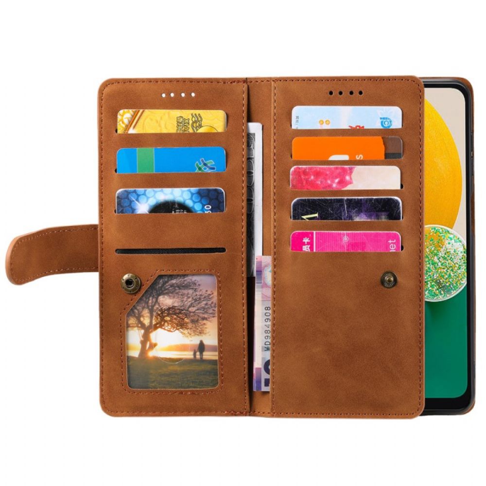 Folio-hoesje Samsung Galaxy S25 Plus 5g Volledige Portemonnee